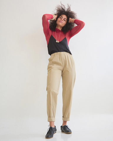 Pantalón Tech Ligero Verde Ceniza VERANIEGO