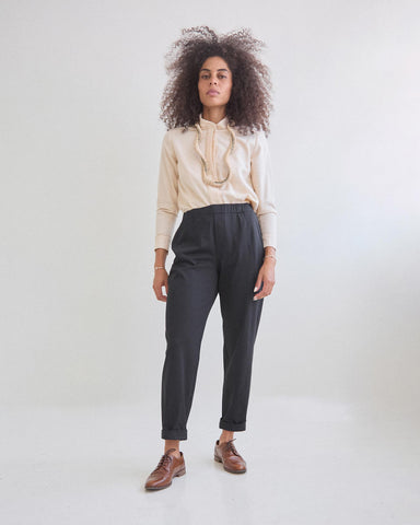 Pantalón Tech Clásico Negro MAGO Cierres