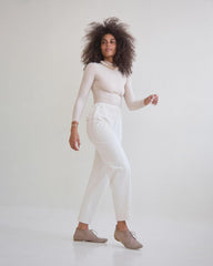 Pantalón Tech Clásico Marfil MAGO