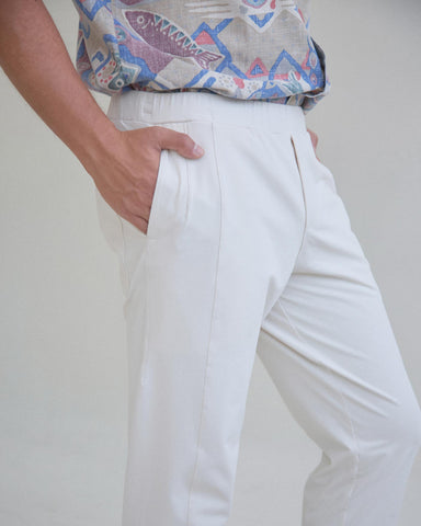 Pantalón Tech Clásico Marfil MAGO