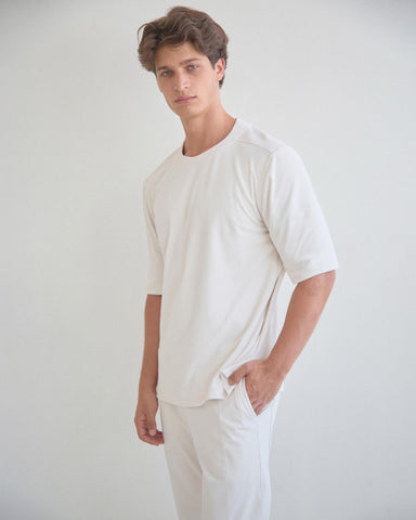 Camiseta Tech UV50+ Marfil RADIANTE